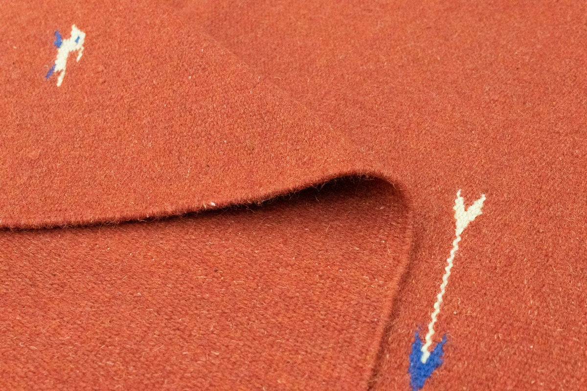 Kelim-tæppe - Trendy - 180 x 120 cm - rød