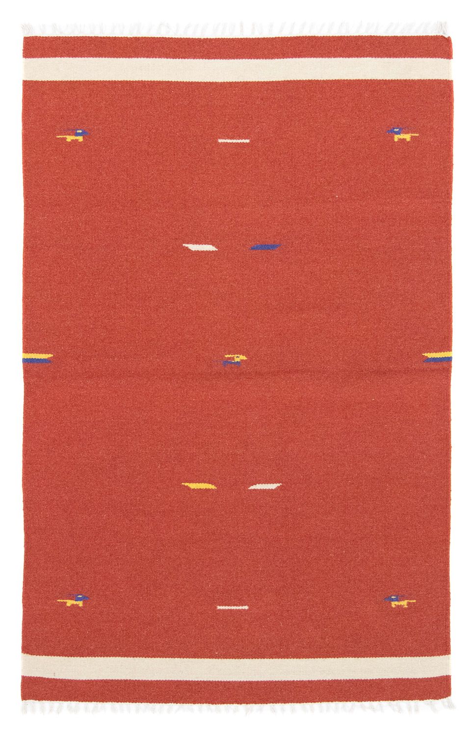 Kelim-tæppe - Trendy - 180 x 120 cm - rød