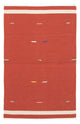 Moderne kilim Tæppe 180x120cm - Uldtæppe