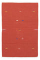 Moderne kilim Tæppe 180x120cm - Uldtæppe