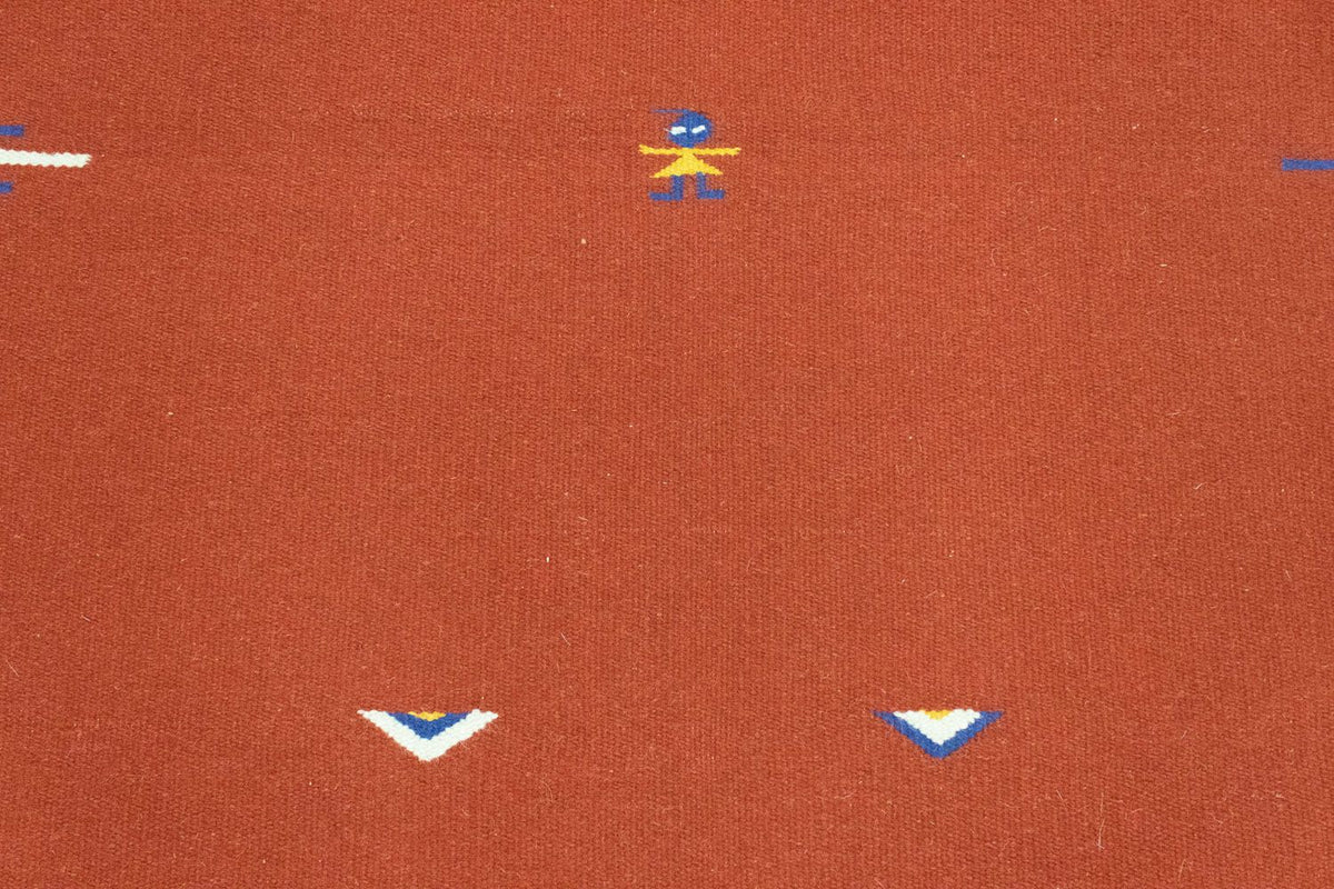 Kelim-tæppe - Trendy - 180 x 120 cm - rød