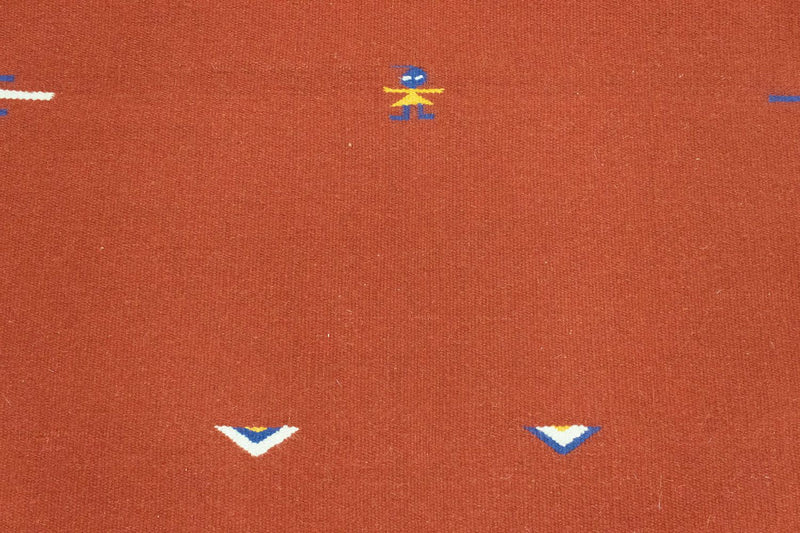 Kelim-tæppe - Trendy - 180 x 120 cm - rød