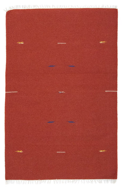 Moderne kilim Tæppe 120x180cm - Uldtæppe