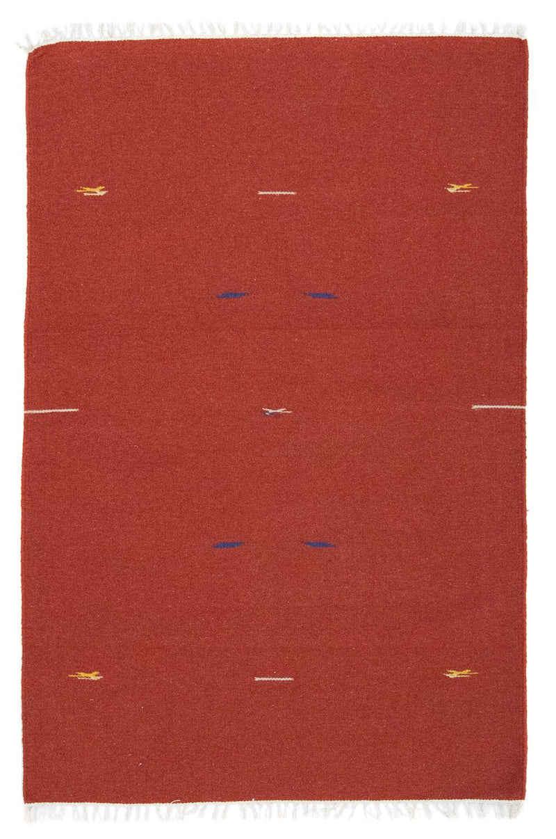 Kelim-tæppe - Trendy - 180 x 120 cm - rød