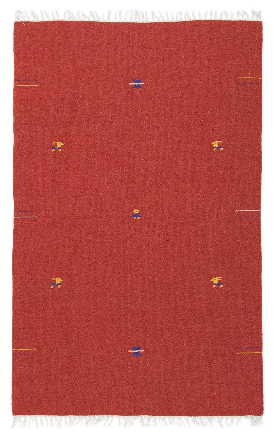 Kelim-tæppe - Trendy - 180 x 120 cm - rød
