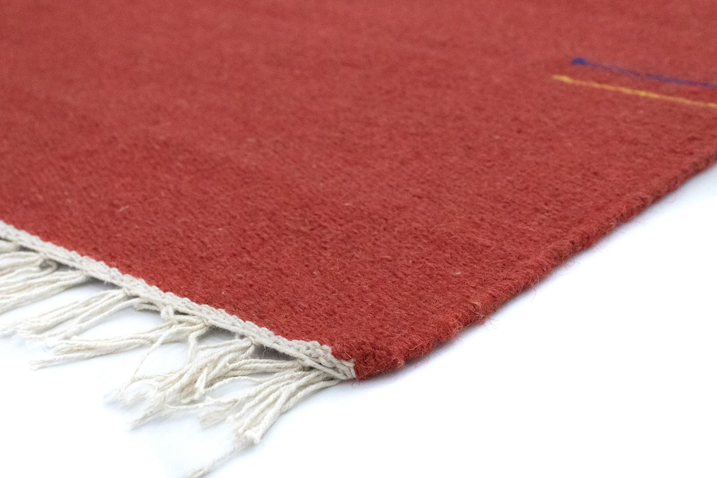 Moderne kilim Tæppe 180x120cm - Uldtæppe