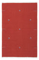 Moderne kilim Tæppe 180x120cm - Uldtæppe