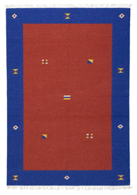 Kelim-tæppe - Trendy - 180 x 120 cm - rød