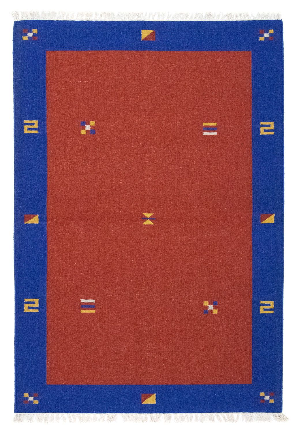 Kelim-tæppe - Trendy - 180 x 120 cm - rød