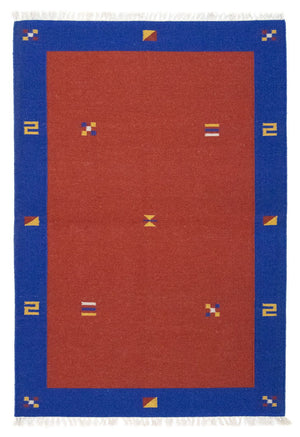 Kelim-tæppe - Trendy - 180 x 120 cm - rød