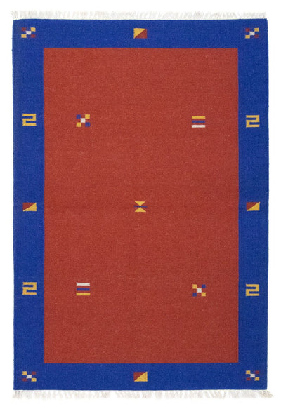 Moderne kilim Tæppe 120x180cm - Uldtæppe