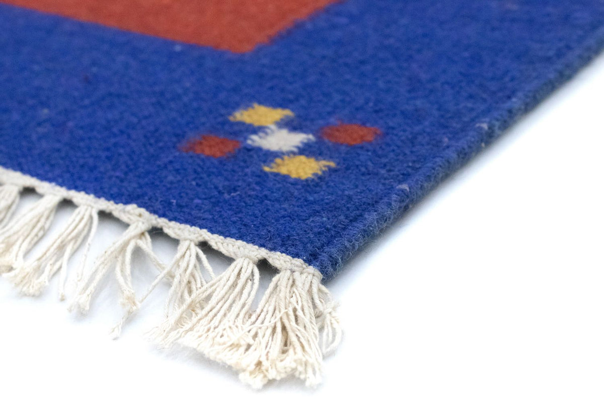 Moderne kilim Tæppe 120x180cm - Uldtæppe