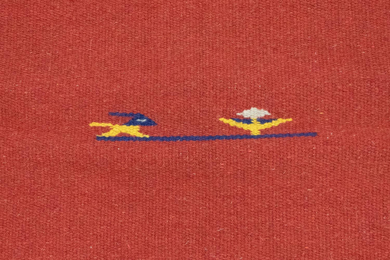 Kelim-tæppe - Trendy - 180 x 120 cm - rød