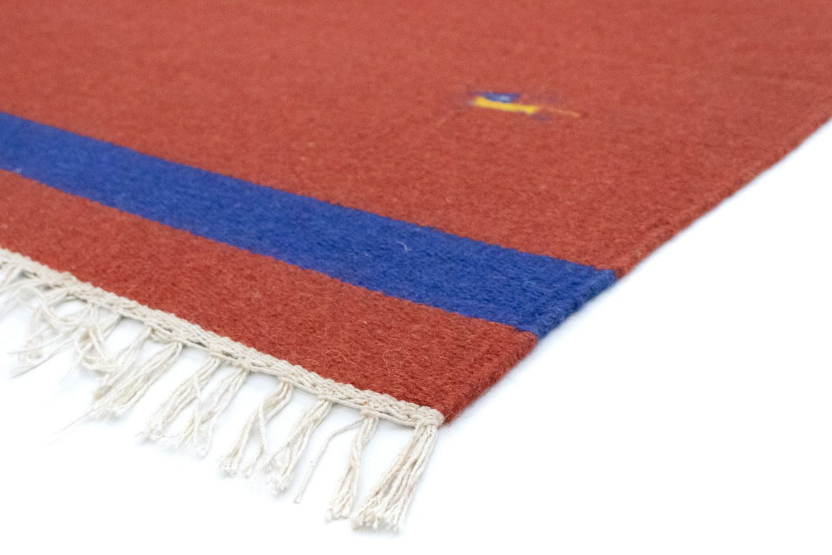 Moderne kilim Tæppe 120x180cm - Uldtæppe