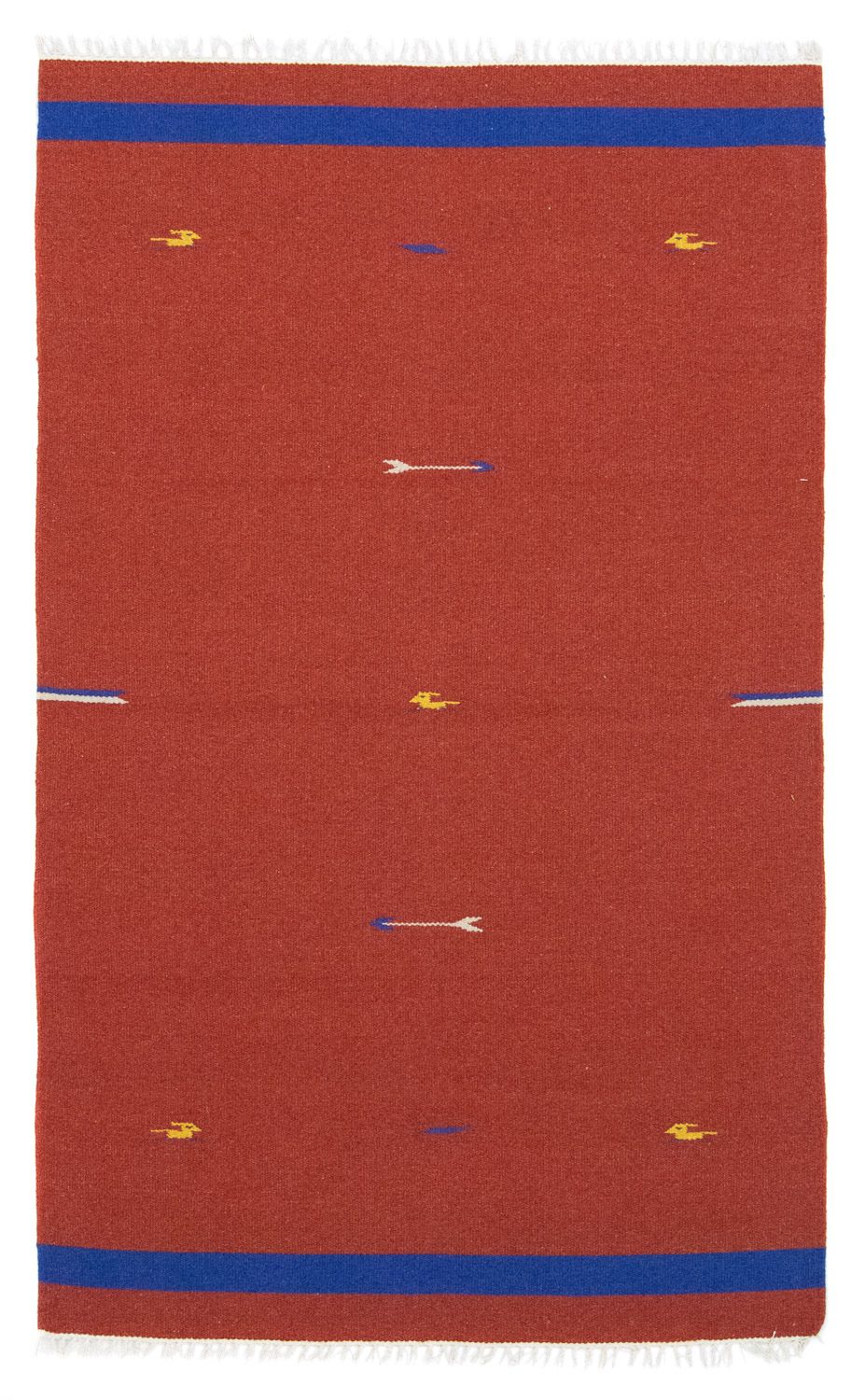 Kelim-tæppe - Trendy - 180 x 120 cm - rød