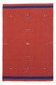 Moderne kilim Tæppe 180x120cm - Uldtæppe