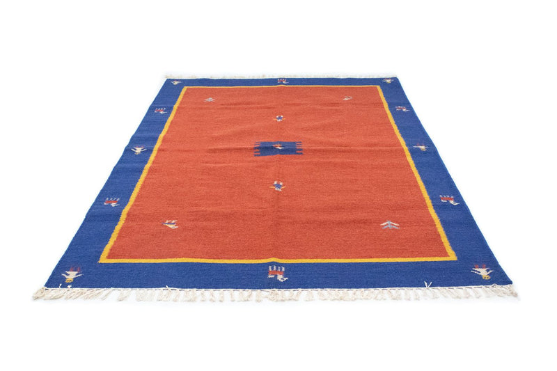 Kelim-tæppe - Trendy - 200 x 140 cm - orange