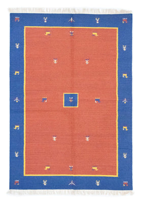 Kelim-tæppe - Trendy - 200 x 140 cm - orange