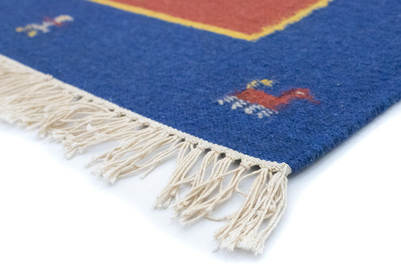 Moderne kilim Tæppe 200x140cm - Uldtæppe