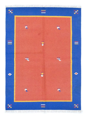 Kelim-tæppe - Trendy - 200 x 140 cm - orange