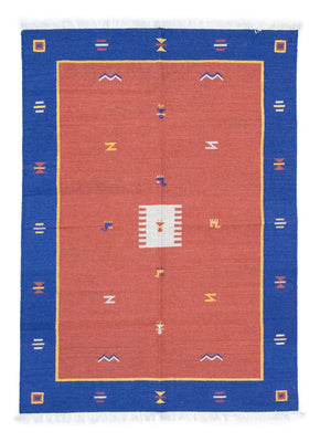 Kelim-tæppe - Trendy - 200 x 140 cm - rød