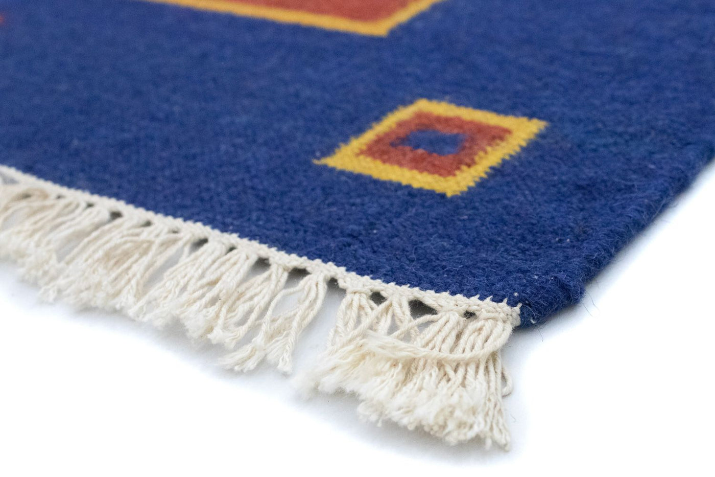 Moderne kilim Tæppe 200x140cm - Uldtæppe