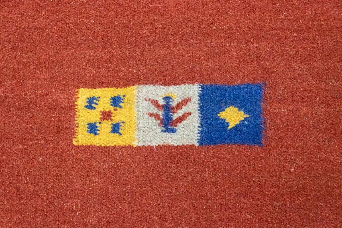 Kelim-tæppe - Trendy - 200 x 140 cm - rød