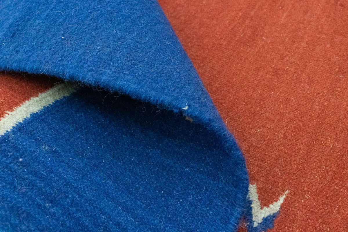 Kelim-tæppe - Trendy - 200 x 140 cm - rød