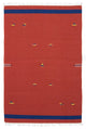 Moderne kilim Tæppe 180x120cm - Uldtæppe