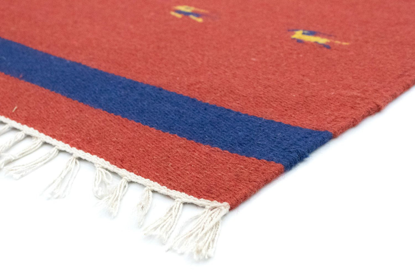 Moderne kilim Tæppe 180x120cm - Uldtæppe