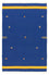 Kelim-tæppe - Trendy - 180 x 120 cm - blå