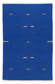 Moderne kilim Tæppe 180x120cm - Uldtæppe