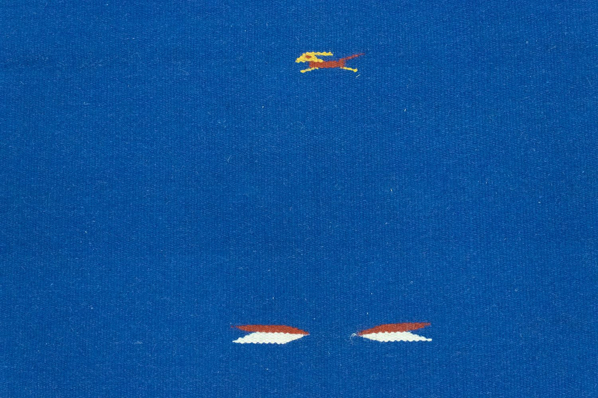 Kelim-tæppe - Trendy - 180 x 120 cm - blå