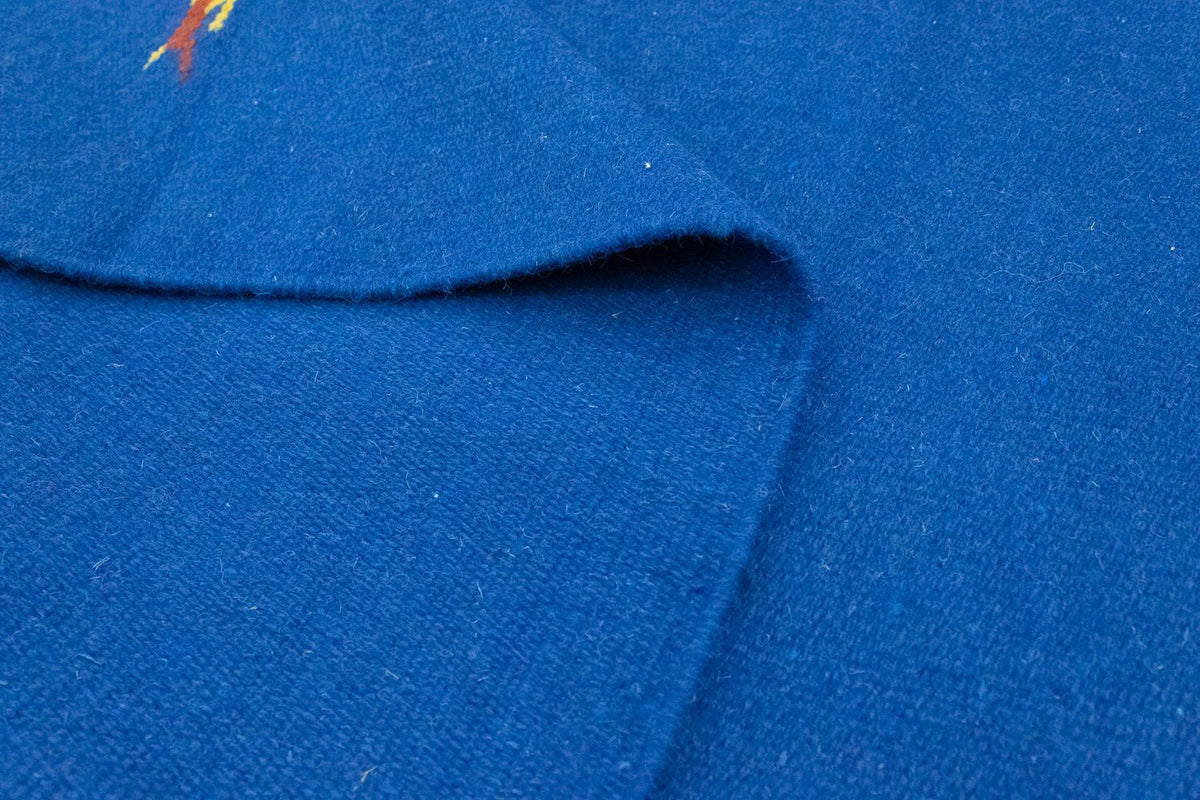 Kelim-tæppe - Trendy - 180 x 120 cm - blå