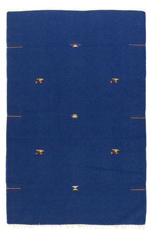 Kelim-tæppe - Trendy - 180 x 120 cm - blå