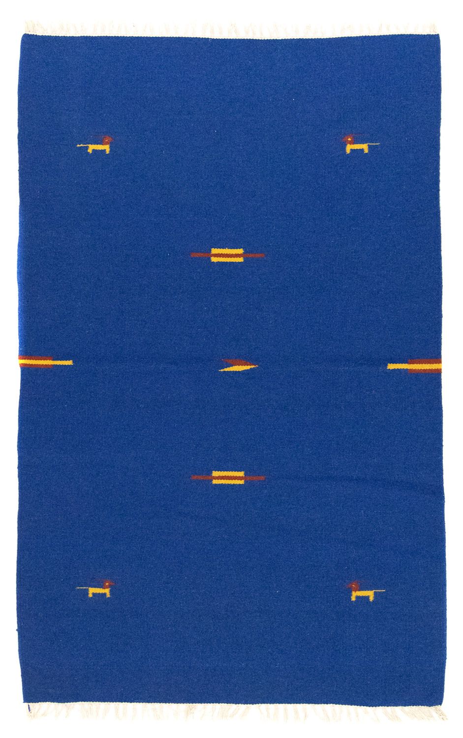 Kelim-tæppe - Trendy - 180 x 120 cm - blå