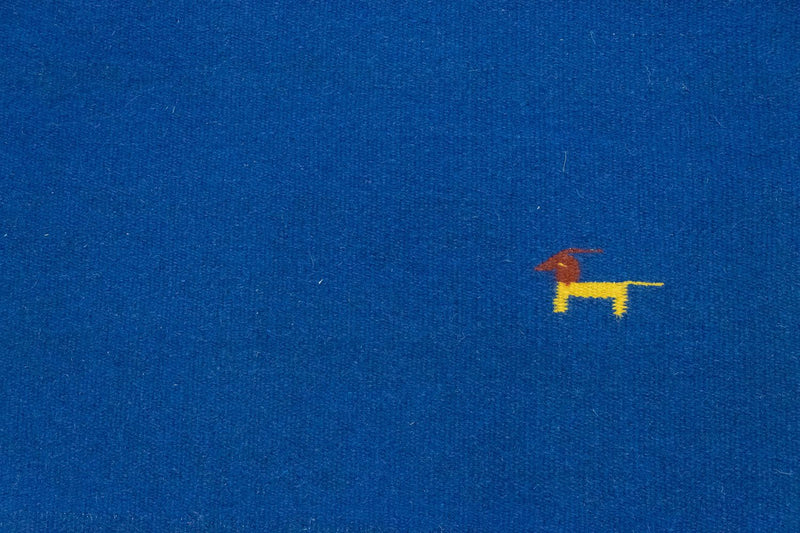 Kelim-tæppe - Trendy - 180 x 120 cm - blå