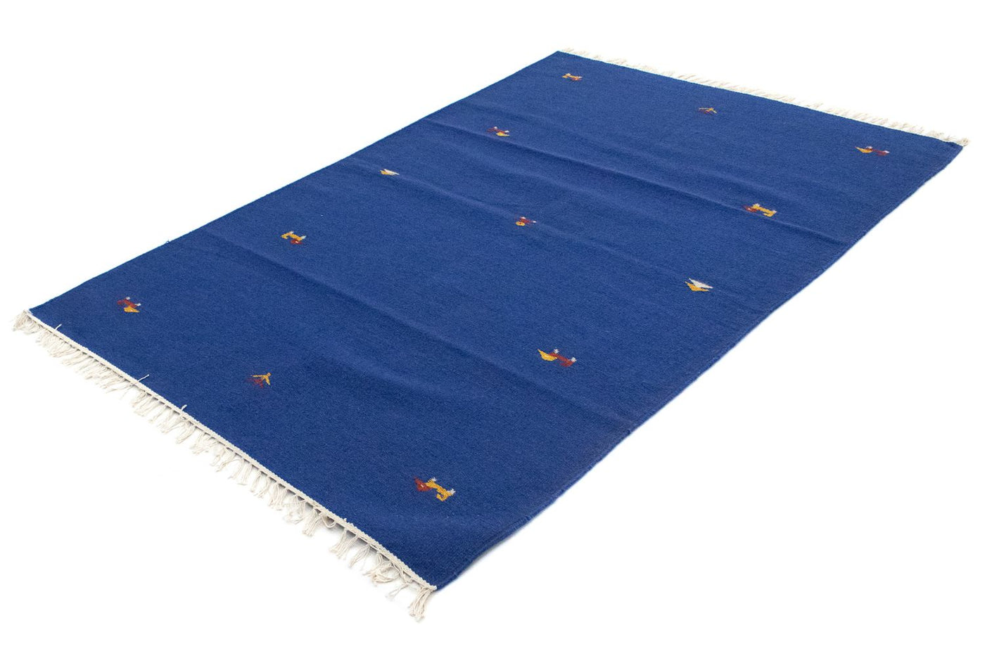 Moderne kilim Tæppe 180x120cm - Uldtæppe