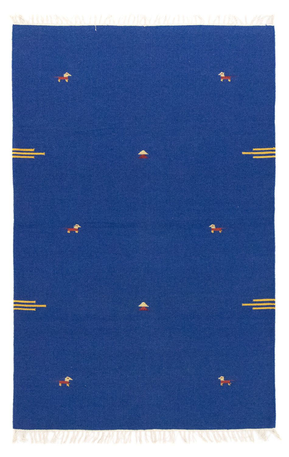 Kelim-tæppe - Trendy - 180 x 120 cm - blå