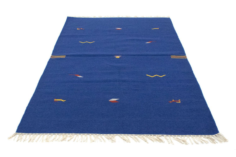 Kelim-tæppe - Trendy - 180 x 120 cm - blå