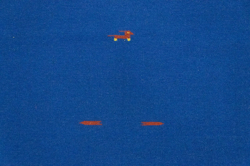 Kelim-tæppe - Trendy - 180 x 120 cm - blå