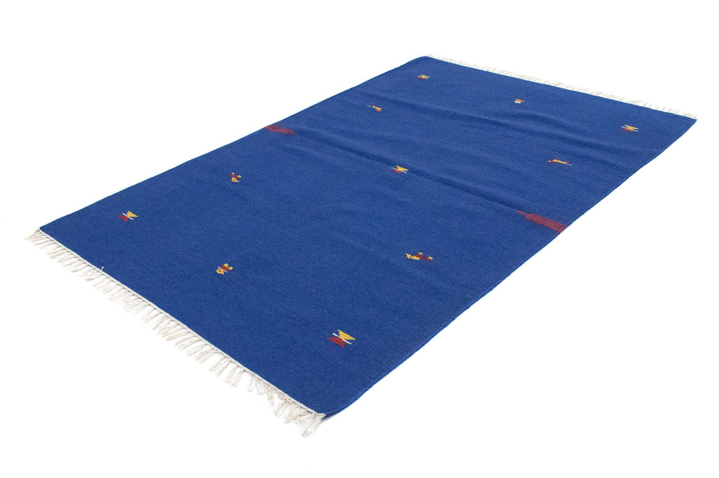 Moderne kilim Tæppe 180x120cm - Uldtæppe