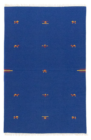 Kelim-tæppe - Trendy - 180 x 120 cm - blå