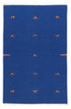 Moderne kilim Tæppe 180x120cm - Uldtæppe