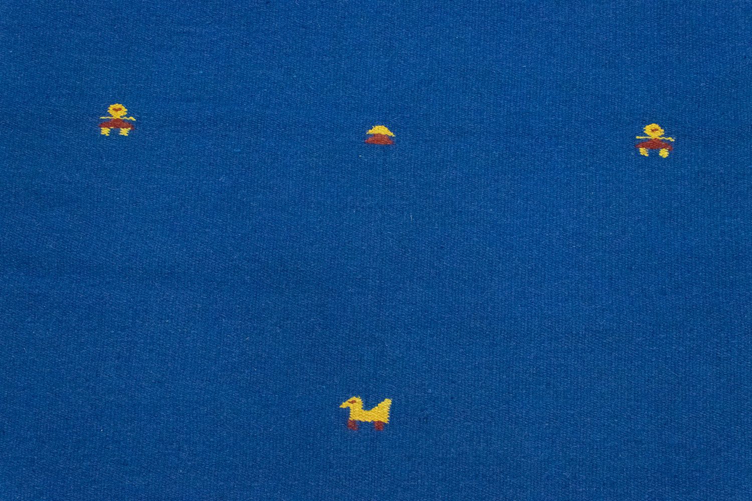 Kelim-tæppe - Trendy - 180 x 120 cm - blå