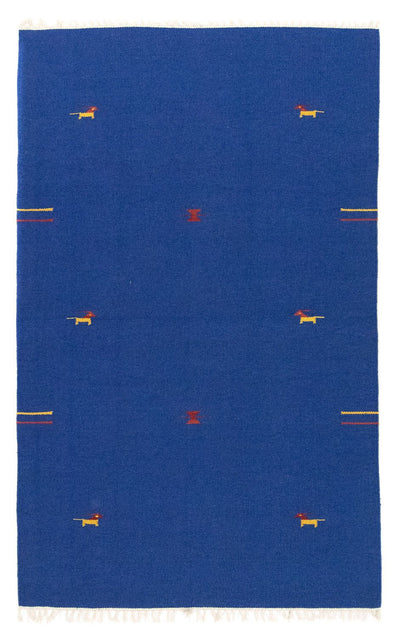 Moderne kilim Tæppe 120x180cm - Uldtæppe