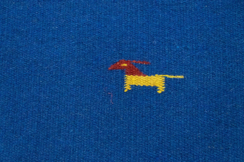 Kelim-tæppe - Trendy - 180 x 120 cm - blå