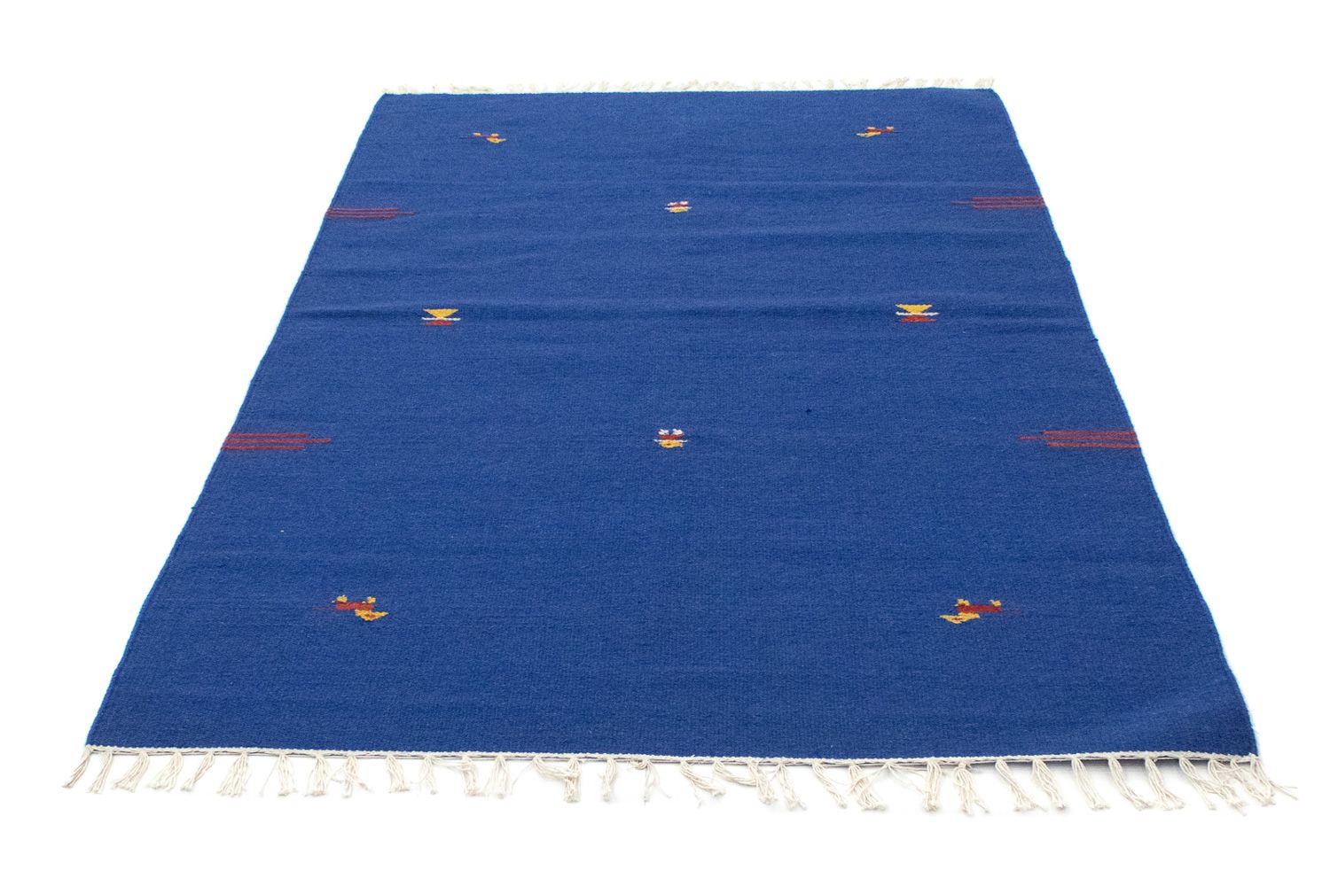 Kelim-tæppe - Trendy - 180 x 120 cm - blå