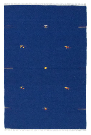 Kelim-tæppe - Trendy - 180 x 120 cm - blå