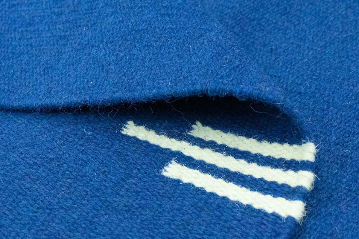 Kelim-tæppe - Trendy - 180 x 120 cm - blå